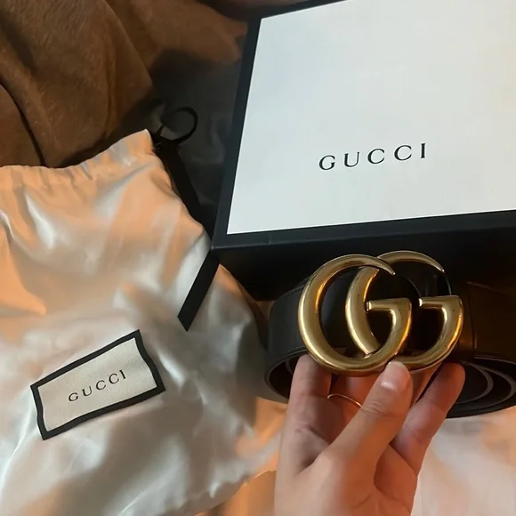 Accessories | 215 Wide Rebranded Gucci Belt | Poshmark display picture 1